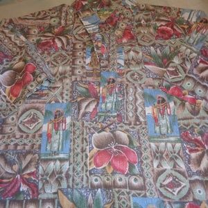 Reyn Spooner Shirt Reverse Mele Kalikimaka